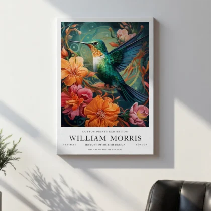 William Morris – Hummingbird Art Print