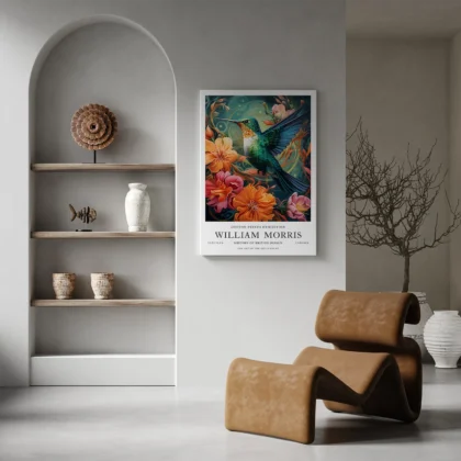 William Morris – Hummingbird Art Print