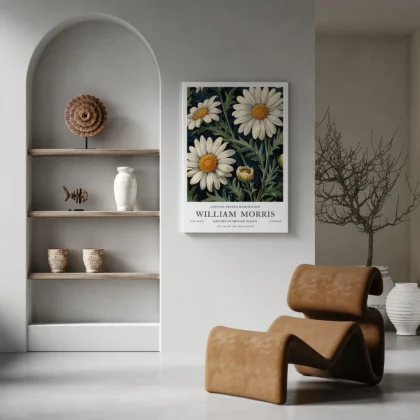 William Morris – Daisy Wall Art