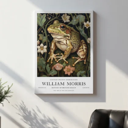 William Morris – Frog Wall Art