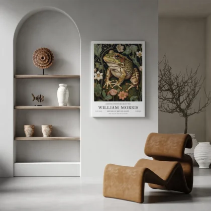 William Morris – Frog Wall Art