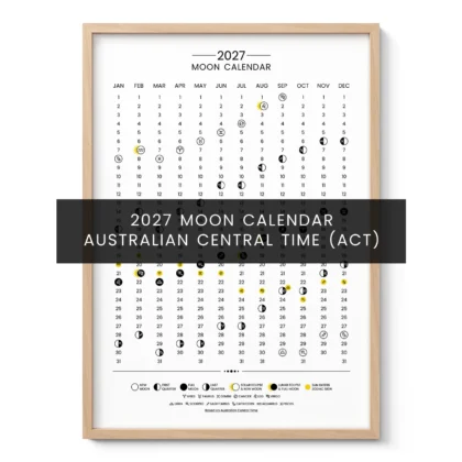 2026 Lunar Calendar – Australian Central Time (ACT)