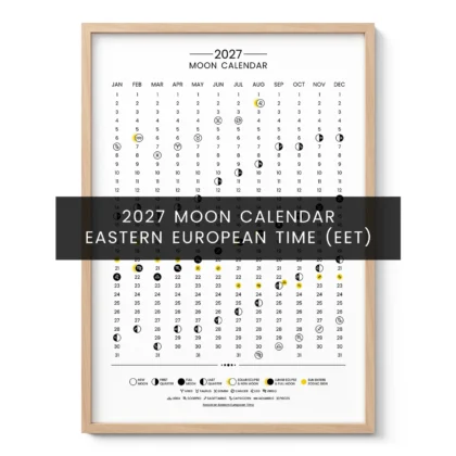 2027 Lunar Calendar – Eastern European Time (EET)