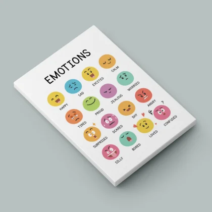 Paveikslas vaikams – Emocijos
