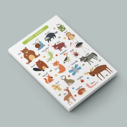 Animals Wall Art for Kids