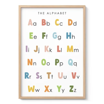 ABC Alphabet Learning Print for Kids