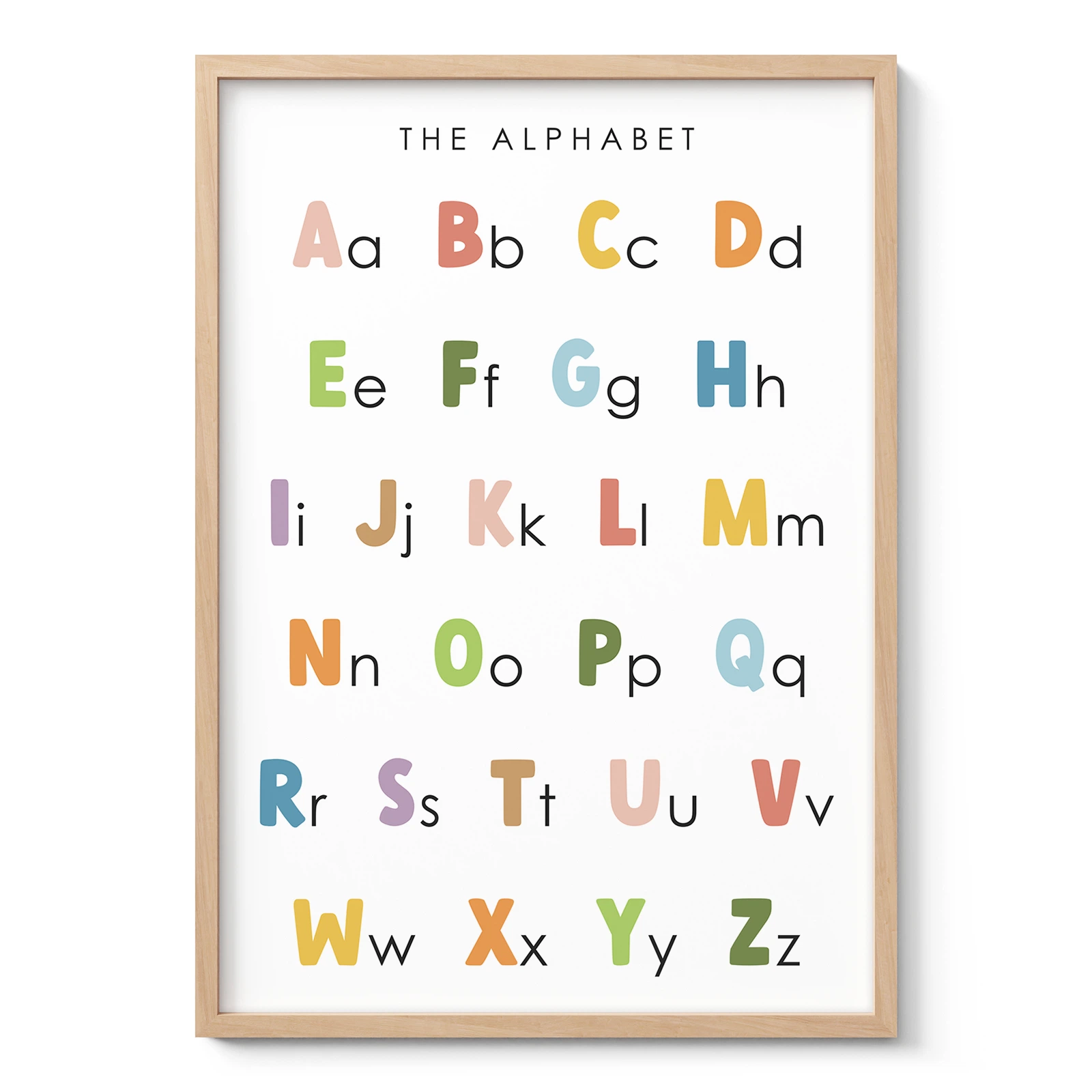 ABC Alphabet Learning Print for Kids