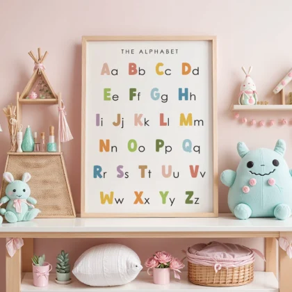 ABC Alphabet Learning Print for Kids