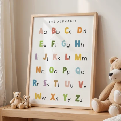 ABC Alphabet Learning Print for Kids