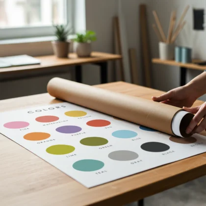 Color Names Educational Print for Kids