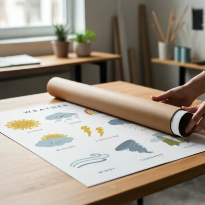 Weather Learning Print for Kids