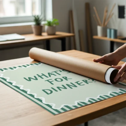 Personalisiertes Wandbild mit Ihrem Text, Zitat oder Ihrer Botschaft