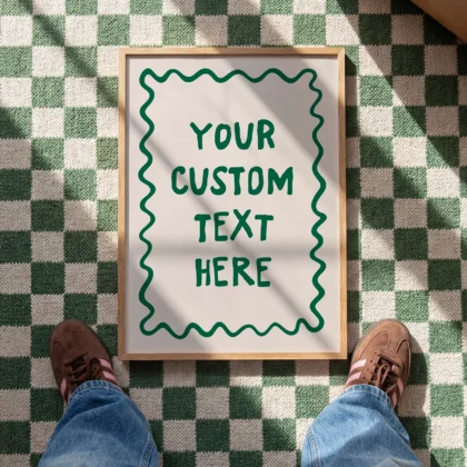 Custom Handwritten Text Print – Personalised Wall Art