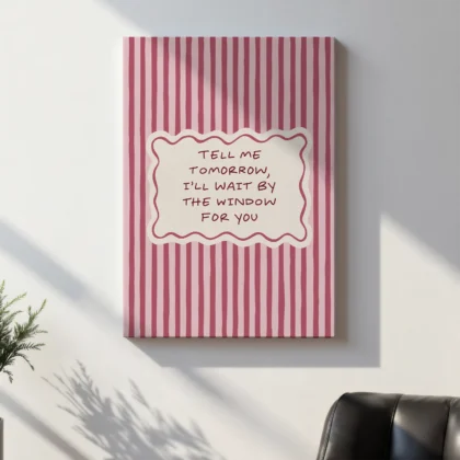 Custom Text Print – Personalised Wall Art