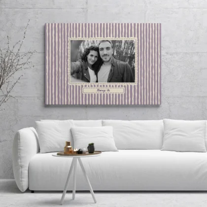 Personalised Photo Print – Custom Text Wall Art