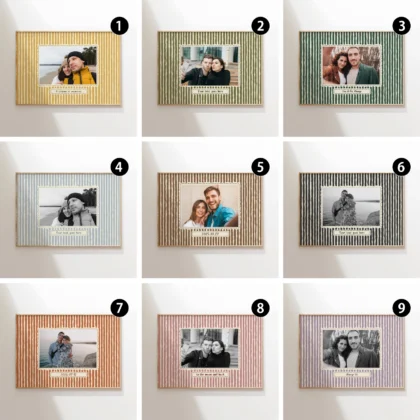 Personalised Photo Print – Custom Text Wall Art