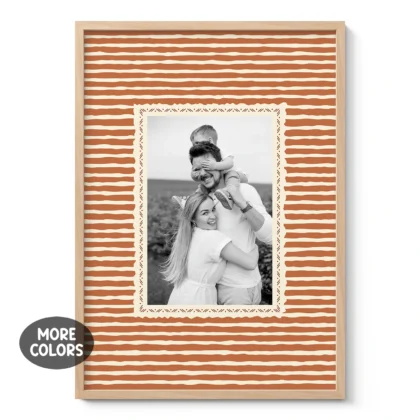Personalised Vertical Photo Print – Gift for Special Occasions