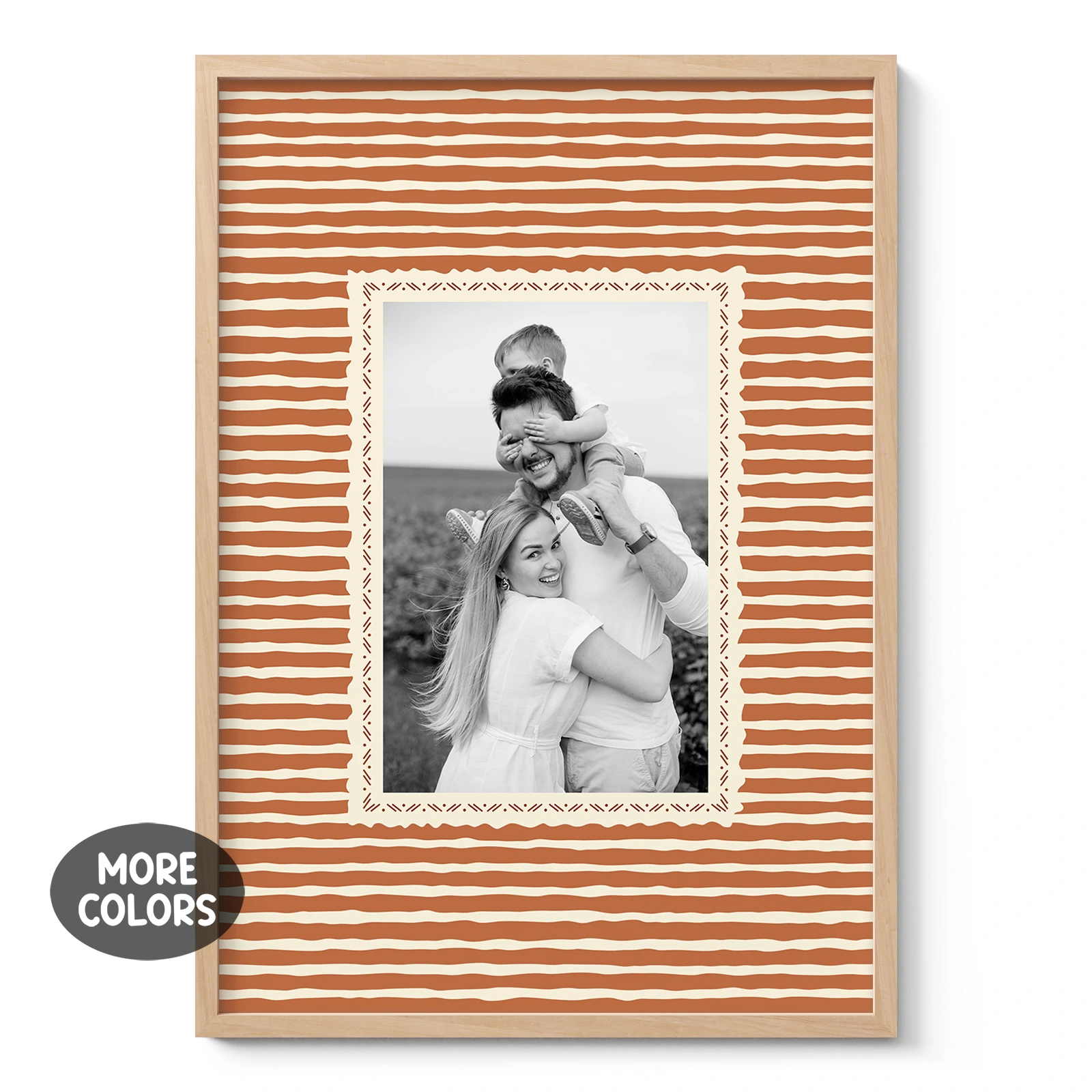Personalised Vertical Photo Print – Gift for Special Occasions