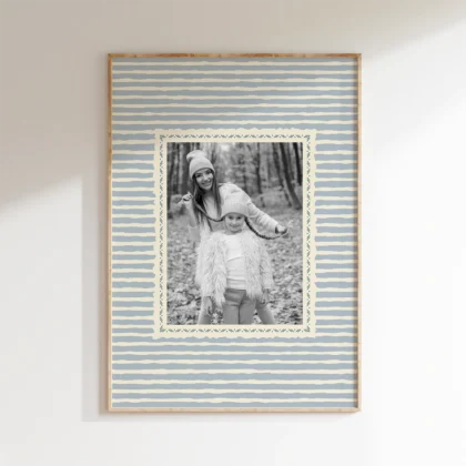 Personalised Vertical Photo Print – Gift for Special Occasions